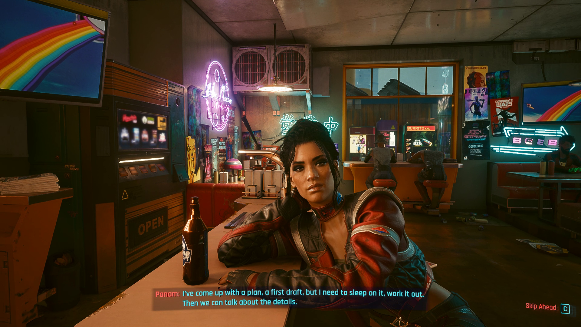 Cyberpunk 2077 Phantom Liberty new part from Oblivion Shop, featuring detailed in-game design and futuristic elements.