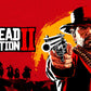 Red Dead Redemption 4 game cover featuring Western-style artwork and title on the front, displayed on a white background.