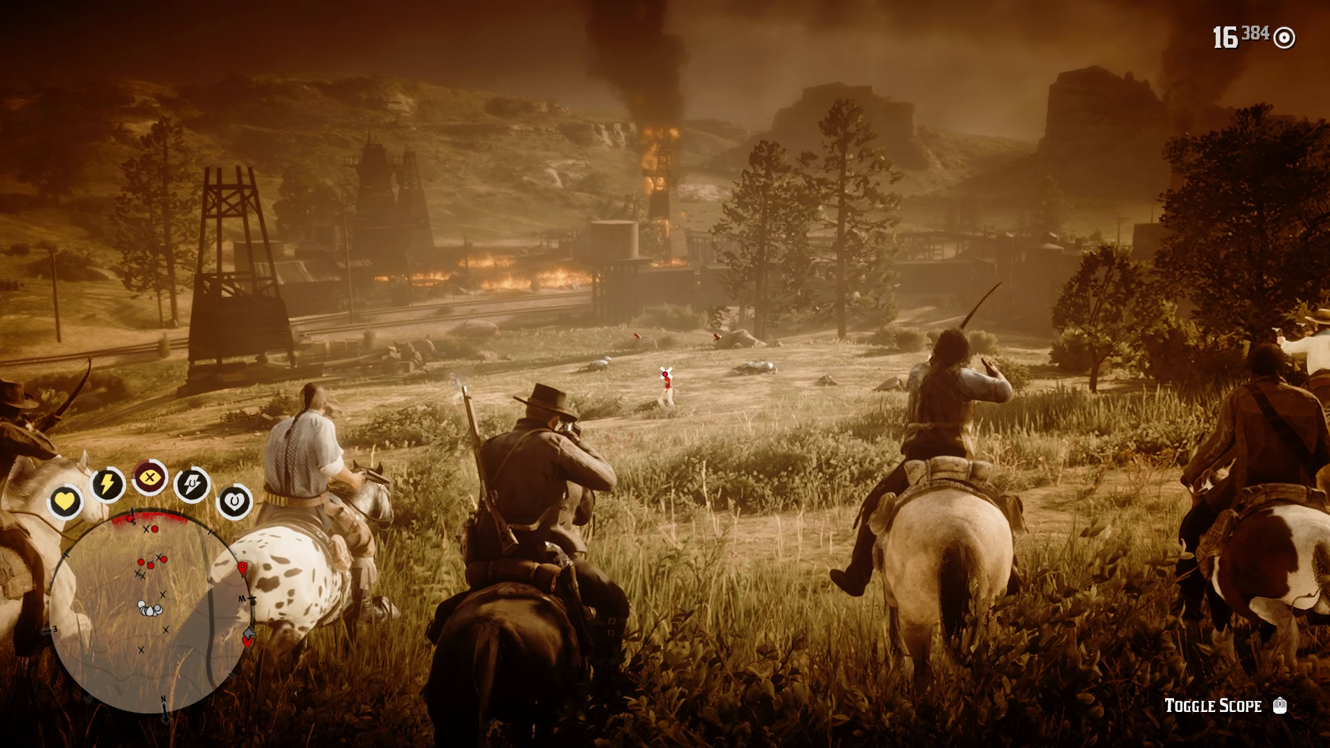 Red Dead Redemption 4 video game cover art featuring the game's title and artwork with a western-themed background.