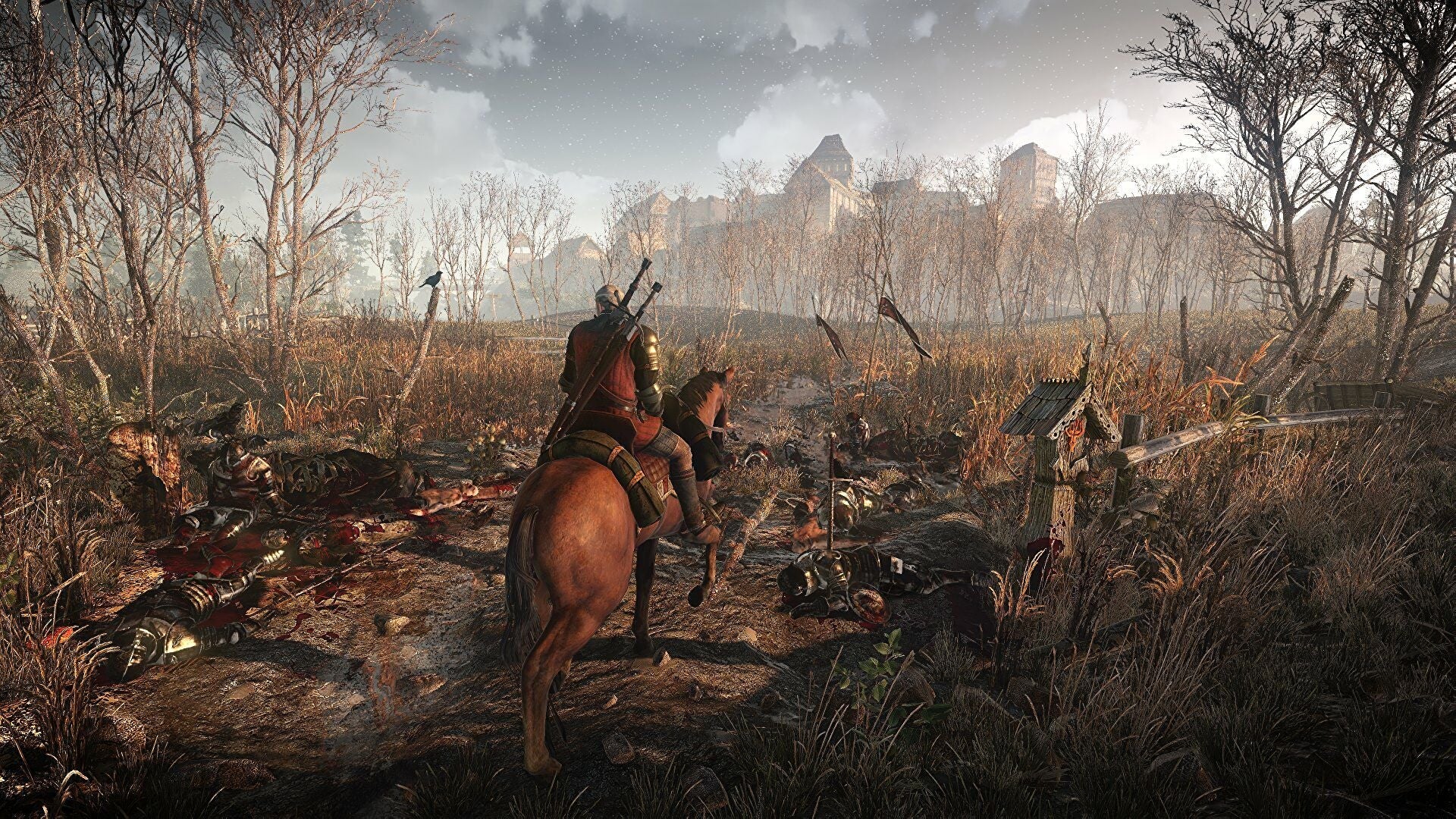 Detailed image of The Witcher 3: Wild Hunt video game case with artwork and logo, from Oblivion Shop.