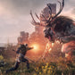 The Witcher 3: Wild Hunt video game box art showing the main character Geralt with a sword and a monster in the background.